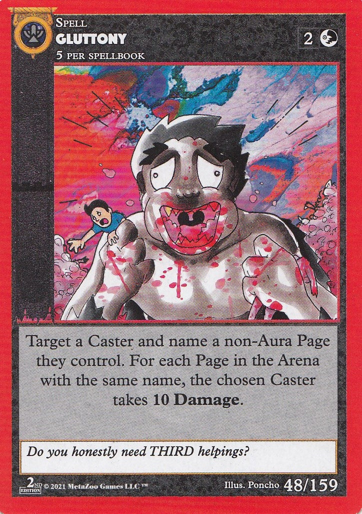 Image for Gluttony (Cryptid Nation: Second Edition) (48) - MetaZoo