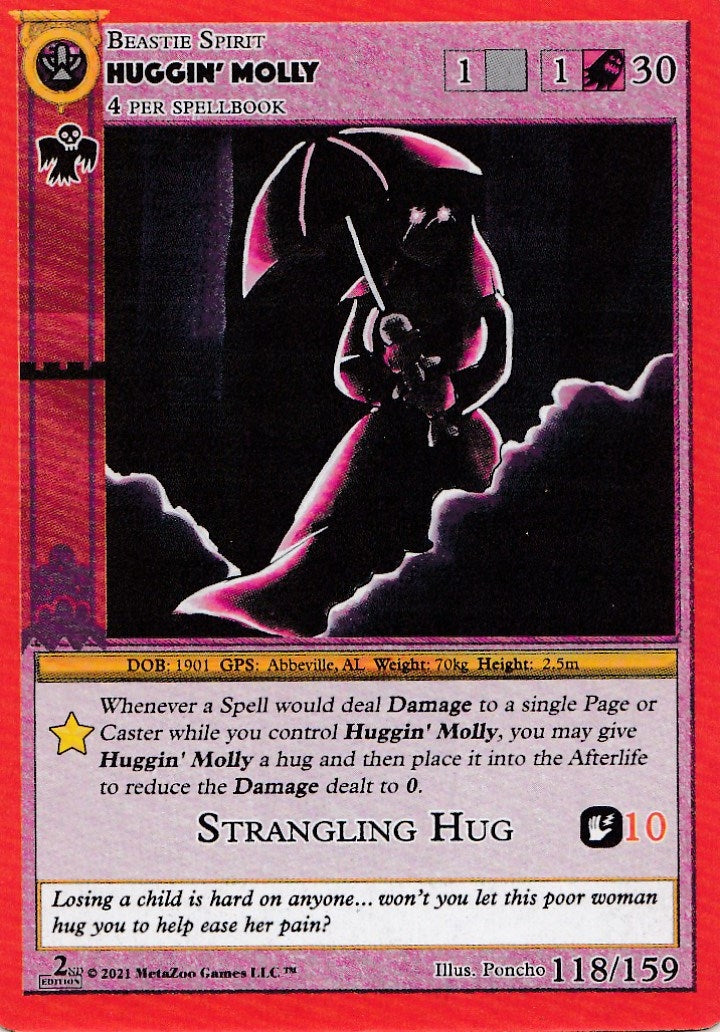 Image for Huggin' Molly (Cryptid Nation: Second Edition) (118) - MetaZoo