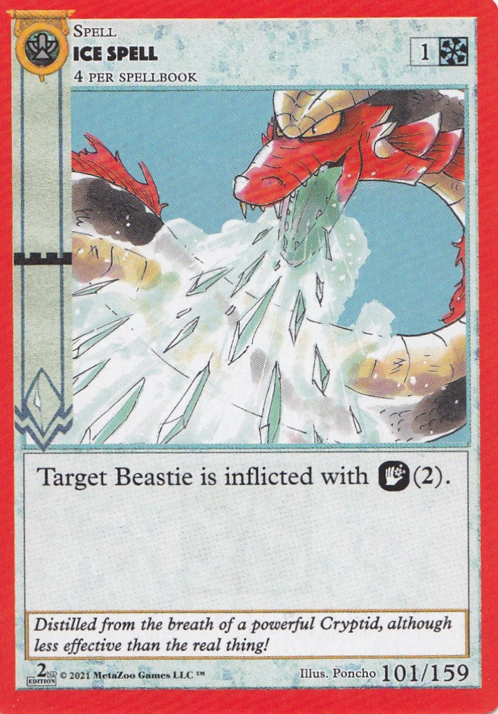 Image for Ice Spell (Cryptid Nation: Second Edition) (101) - MetaZoo