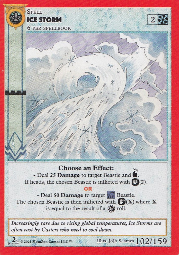 Image for Ice Storm (Cryptid Nation: Second Edition) (102) - MetaZoo