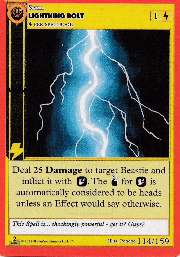 Image for Lightning Bolt (Cryptid Nation: Second Edition) (114) - MetaZoo
