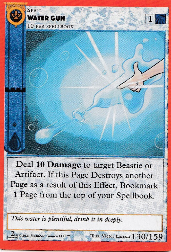 Image for Water Gun (Cryptid Nation: Second Edition) (130) - MetaZoo