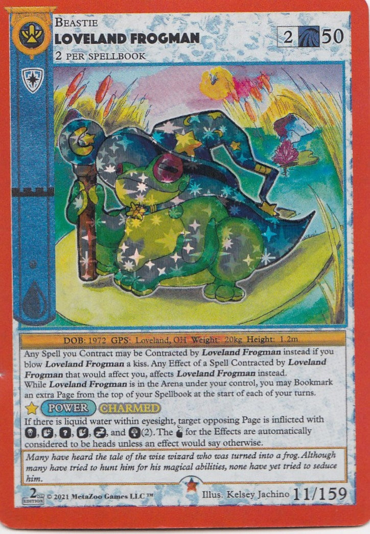Image for Loveland Frogman (Cryptid Nation: Second Edition) (11) - MetaZoo