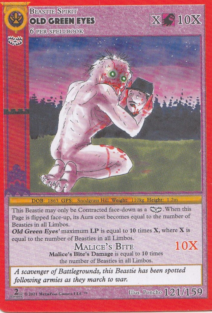 Image for Old Green Eyes (Cryptid Nation: Second Edition) (121) - MetaZoo