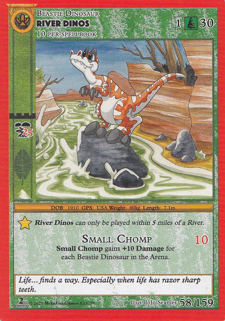 Image for River Dinos (Cryptid Nation: Second Edition) (58) - MetaZoo