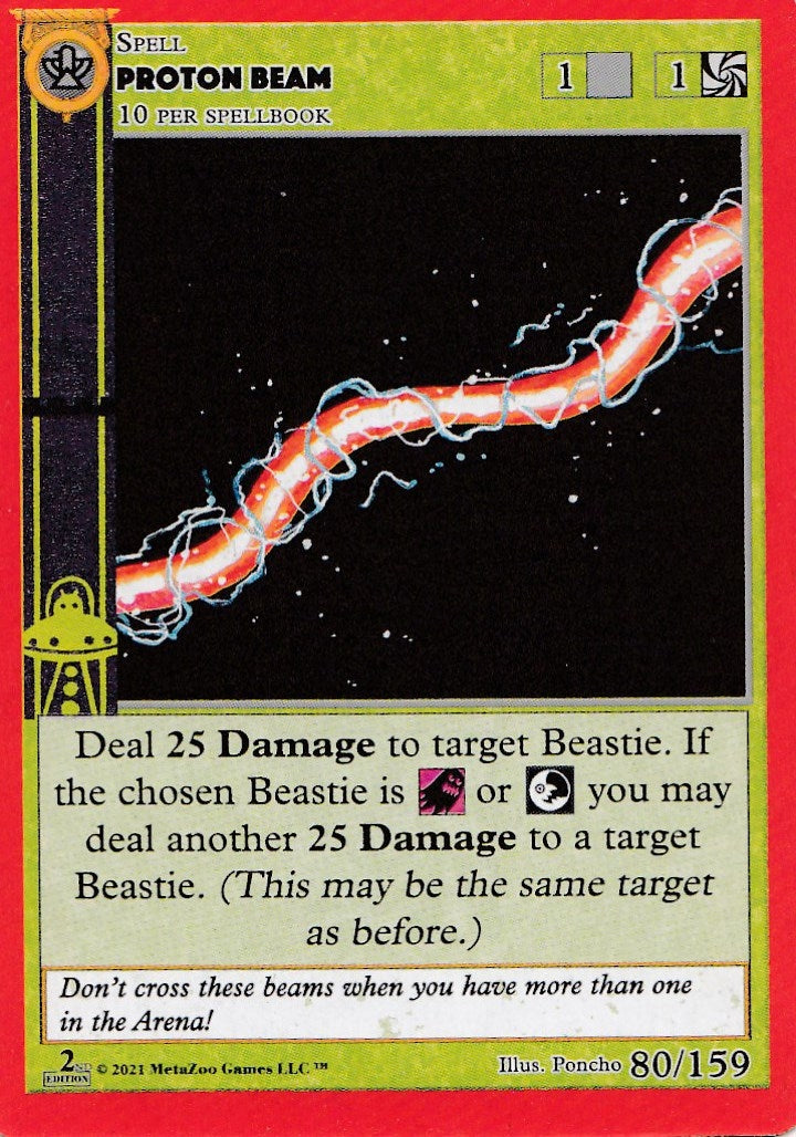 Image for Proton Beam (Cryptid Nation: Second Edition) (80) - MetaZoo