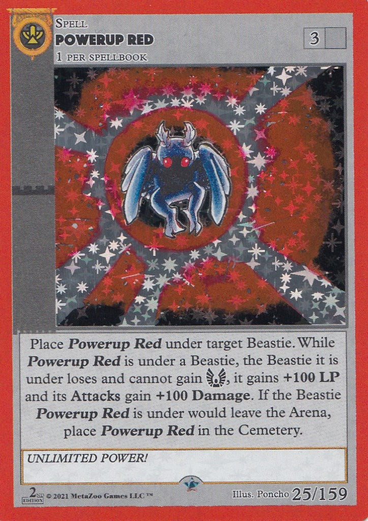 Image for Powerup Red (Cryptid Nation: Second Edition) (25) - MetaZoo