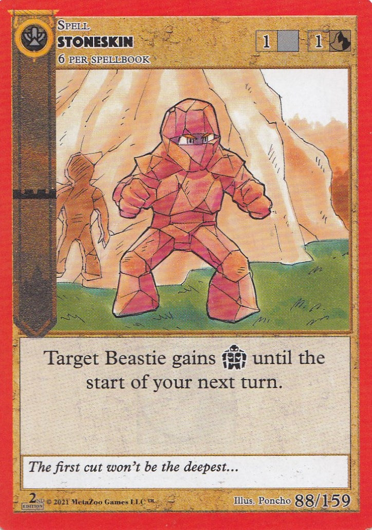 Image for Stoneskin (Cryptid Nation: Second Edition) (88) - MetaZoo