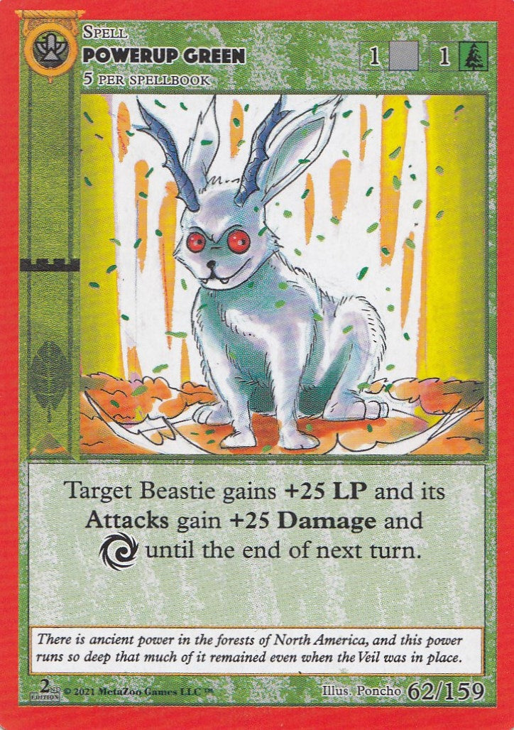 Image for Powerup Green (Cryptid Nation: Second Edition) (62) - MetaZoo