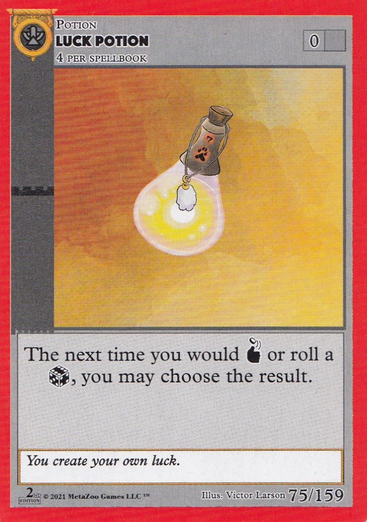Image for Luck Potion (Cryptid Nation: Second Edition) (75) - MetaZoo