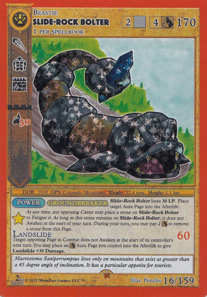 Image for Slide-Rock Bolter (Cryptid Nation: Second Edition) (16) - MetaZoo