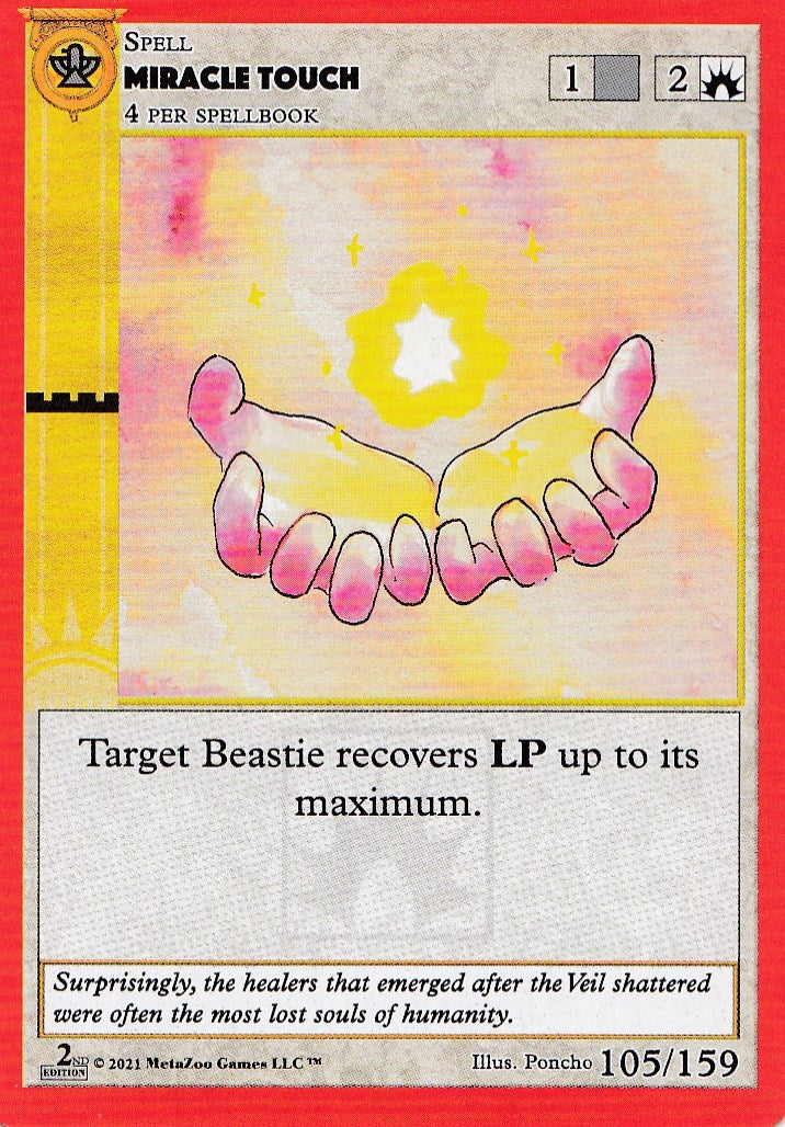 Image for Miracle Touch (Cryptid Nation: Second Edition) (105) - MetaZoo