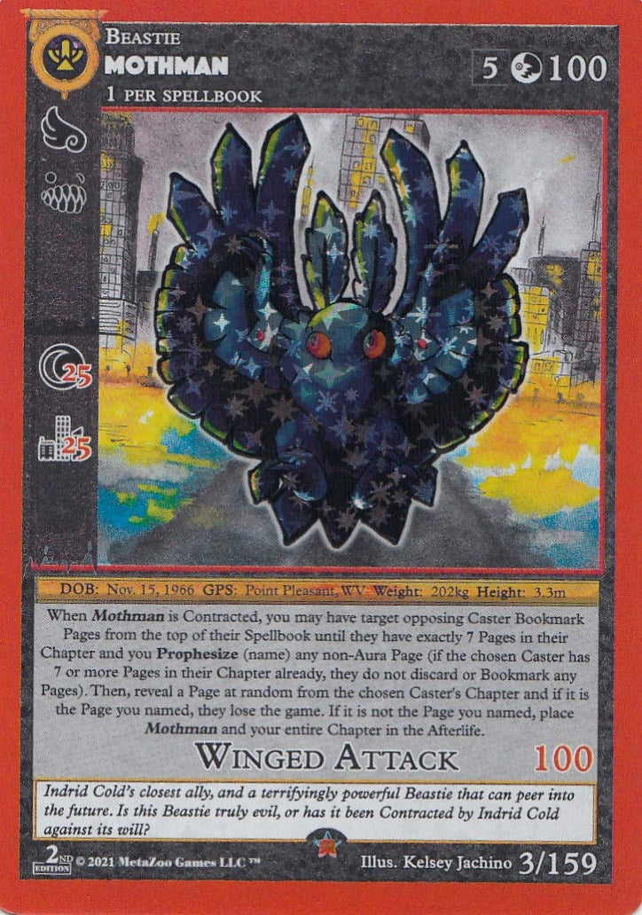 Image for Mothman (Cryptid Nation: Second Edition) (3) - MetaZoo