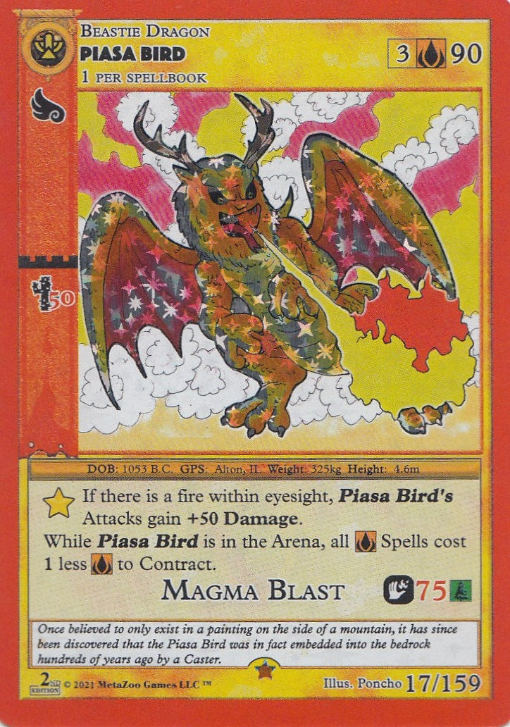 Image for Piasa Bird (Cryptid Nation: Second Edition) (17) - MetaZoo