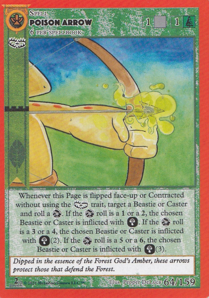 Image for Poison Arrow (Cryptid Nation: Second Edition) (64) - MetaZoo