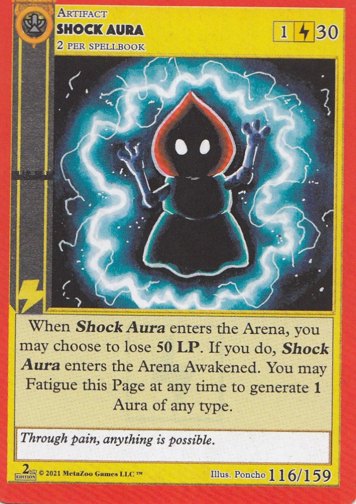 Image for Shock Aura (Cryptid Nation: Second Edition) (116) - MetaZoo
