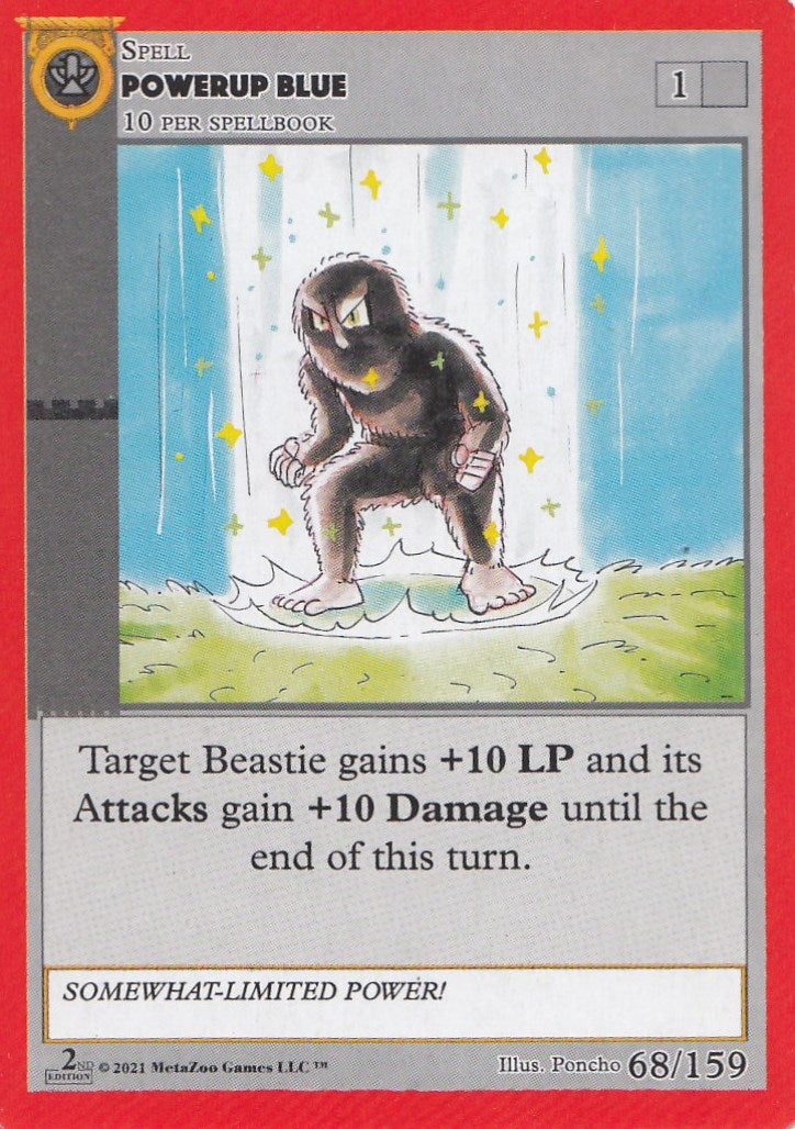 Image for Powerup Blue (Cryptid Nation: Second Edition) (68) - MetaZoo