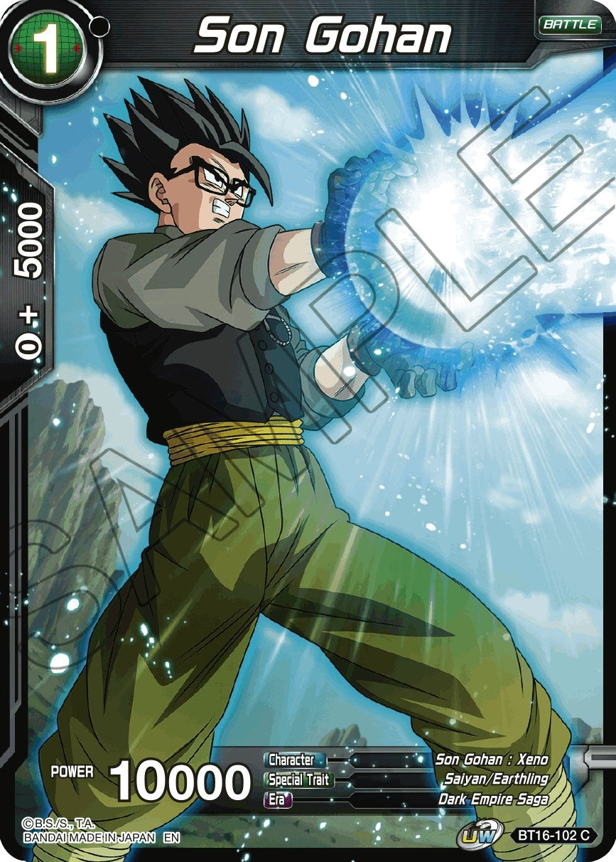 Image for Son Gohan (Realm of the Gods) (BT16-102) - Dragon Ball Super: Masters