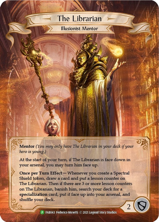Image for The Librarian - FAB043 (Flesh and Blood: Promo Cards) (FAB043) - Flesh and Blood TCG