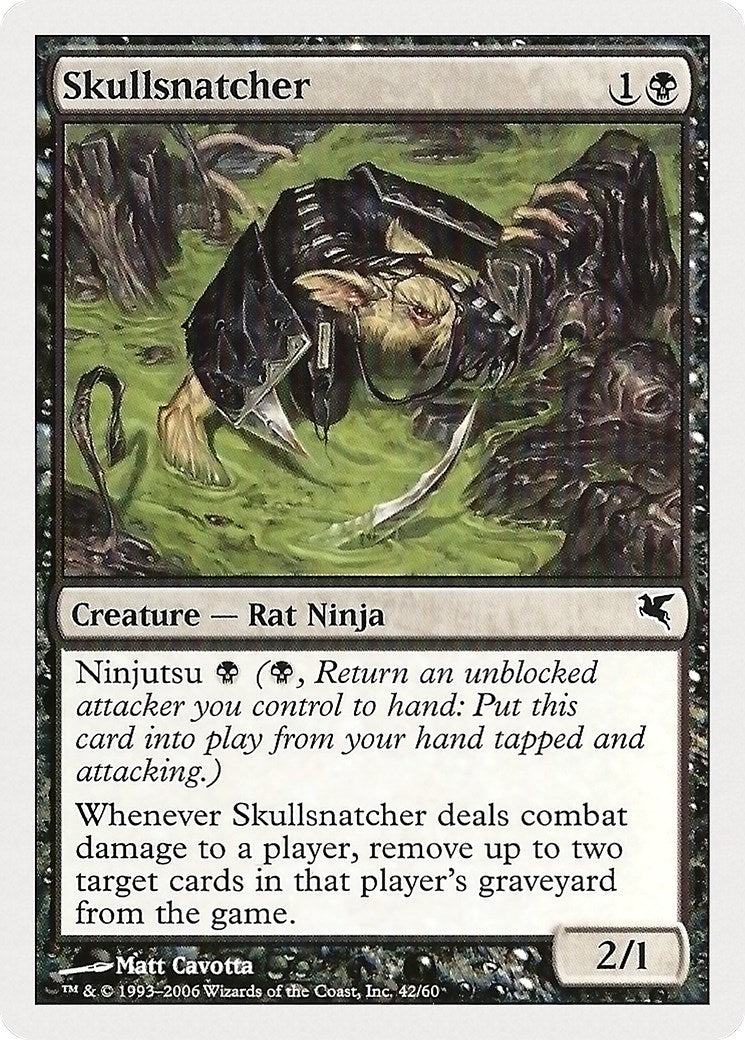 Image for Skullsnatcher (42) (Magic Encyclopedia 2005 (Salvat/Hachette)) (42) - Magic: The Gathering