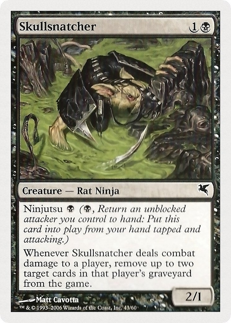 Image for Skullsnatcher (43) (Magic Encyclopedia 2005 (Salvat/Hachette)) (43) - Magic: The Gathering