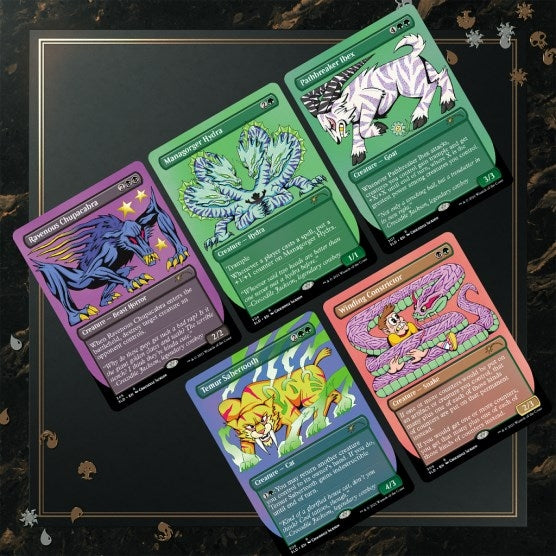 Image for Secret Lair Drop: Crocodile Jackson's Monstrous Menagerie - Non-Foil Edition - Magic: The Gathering