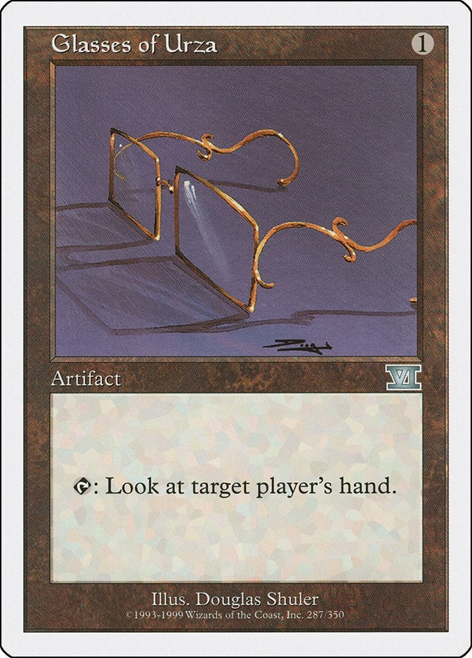 Image for Glasses of Urza (Classic Sixth Edition) (287) - Magic: The Gathering