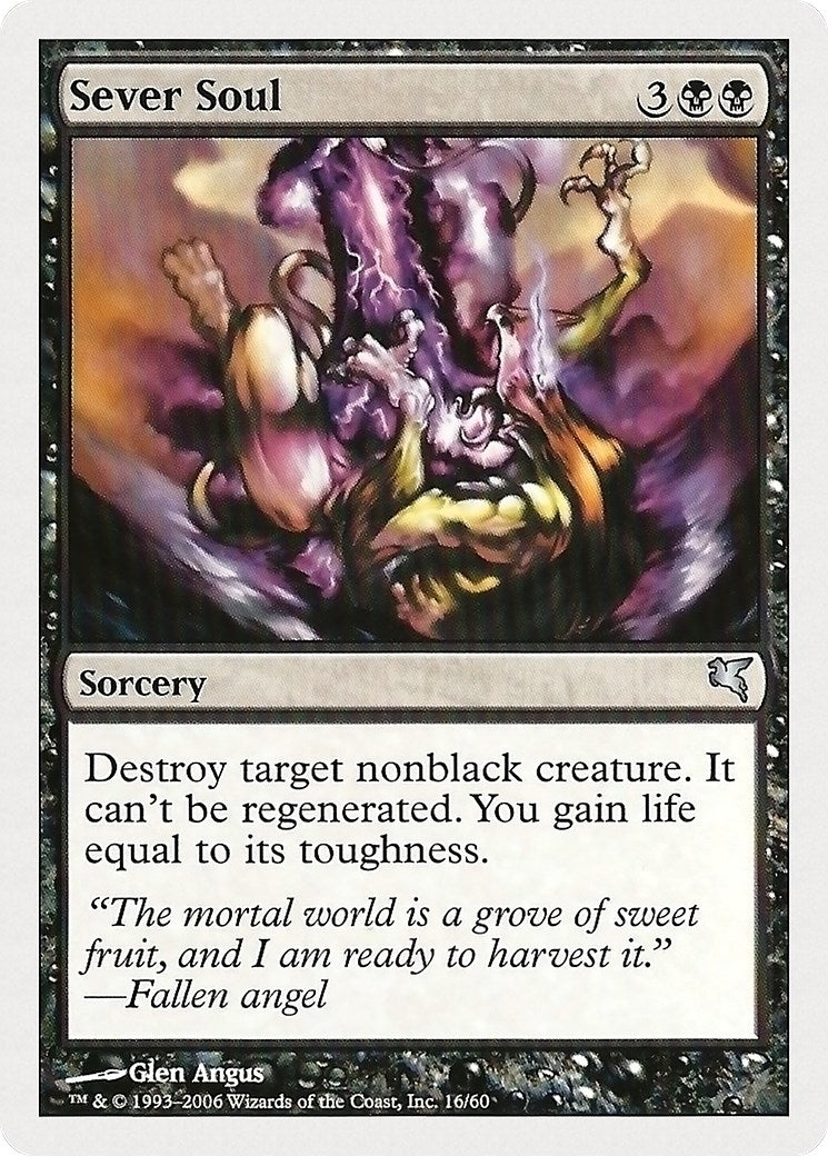 Image for Sever Soul (16) (Magic Encyclopedia 2005 (Salvat/Hachette)) (16) - Magic: The Gathering