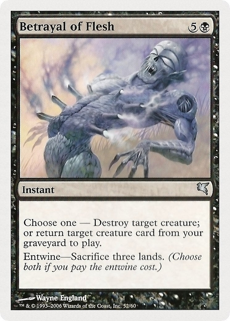 Image for Betrayal of Flesh (Magic Encyclopedia 2005 (Salvat/Hachette)) (52) - Magic: The Gathering