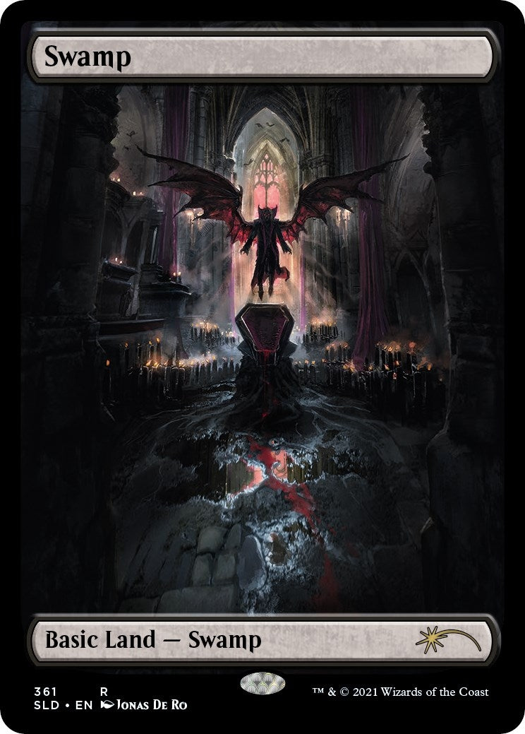 Image for Swamp (The Dracula Lands) (Secret Lair Drop Series) (361) - Magic: The Gathering