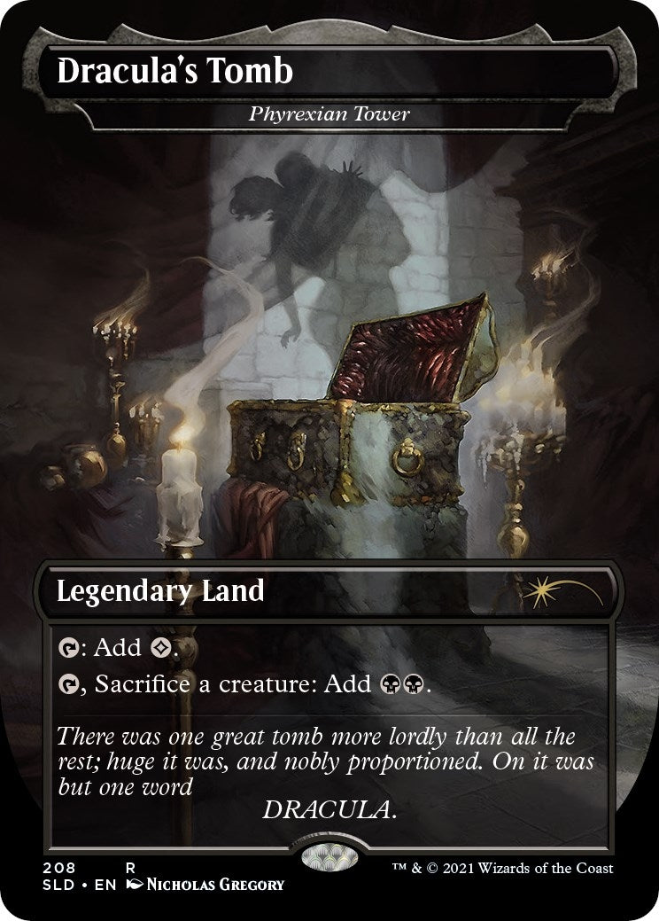 Image for Dracula's Tomb - Phyrexian Tower (Secret Lair Drop Series) (208) - Magic: The Gathering