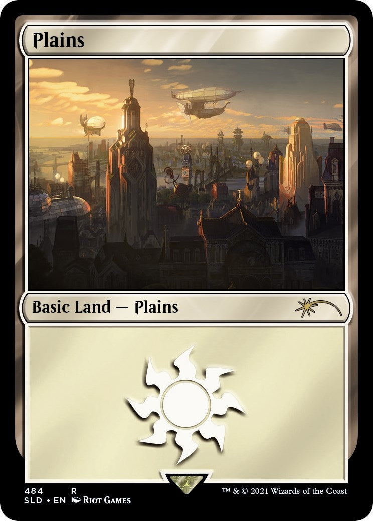 Image for Plains (Secret Lair x Arcane: Lands) (Secret Lair Drop Series) (484) - Magic: The Gathering