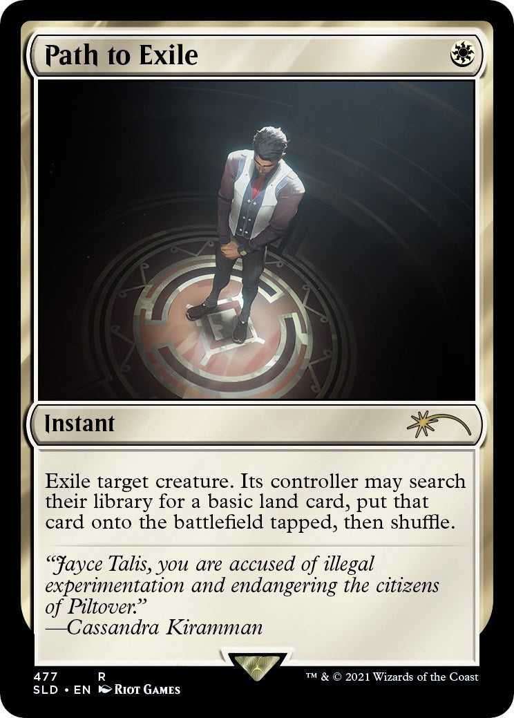 Image for Path to Exile (Secret Lair x Arcane) (Secret Lair Drop Series) (477) - Magic: The Gathering