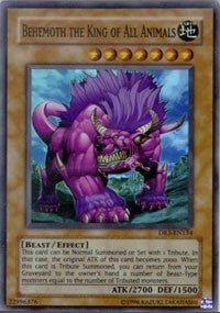 Image for Behemoth the King of All Animals (Dark Revelation Volume 3) (DR3-EN134) - YuGiOh
