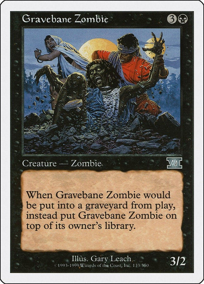 Image for Gravebane Zombie (Classic Sixth Edition) (133) - Magic: The Gathering