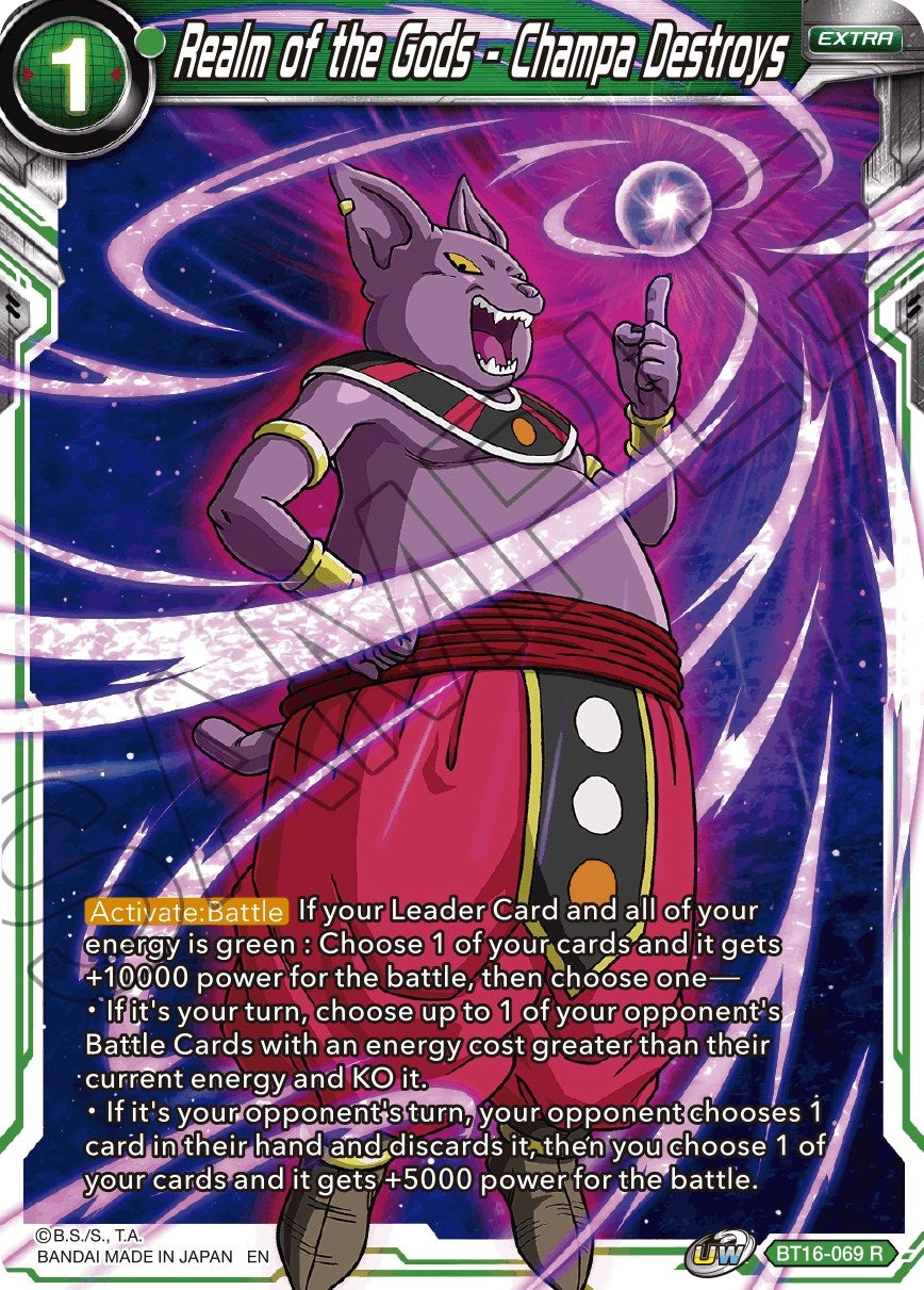 Image for Realm of the Gods - Champa Destroys (Realm of the Gods) (BT16-069) - Dragon Ball Super: Masters