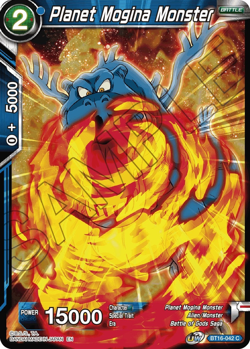 Image for Planet Mogina Monster (Realm of the Gods) (BT16-042) - Dragon Ball Super: Masters
