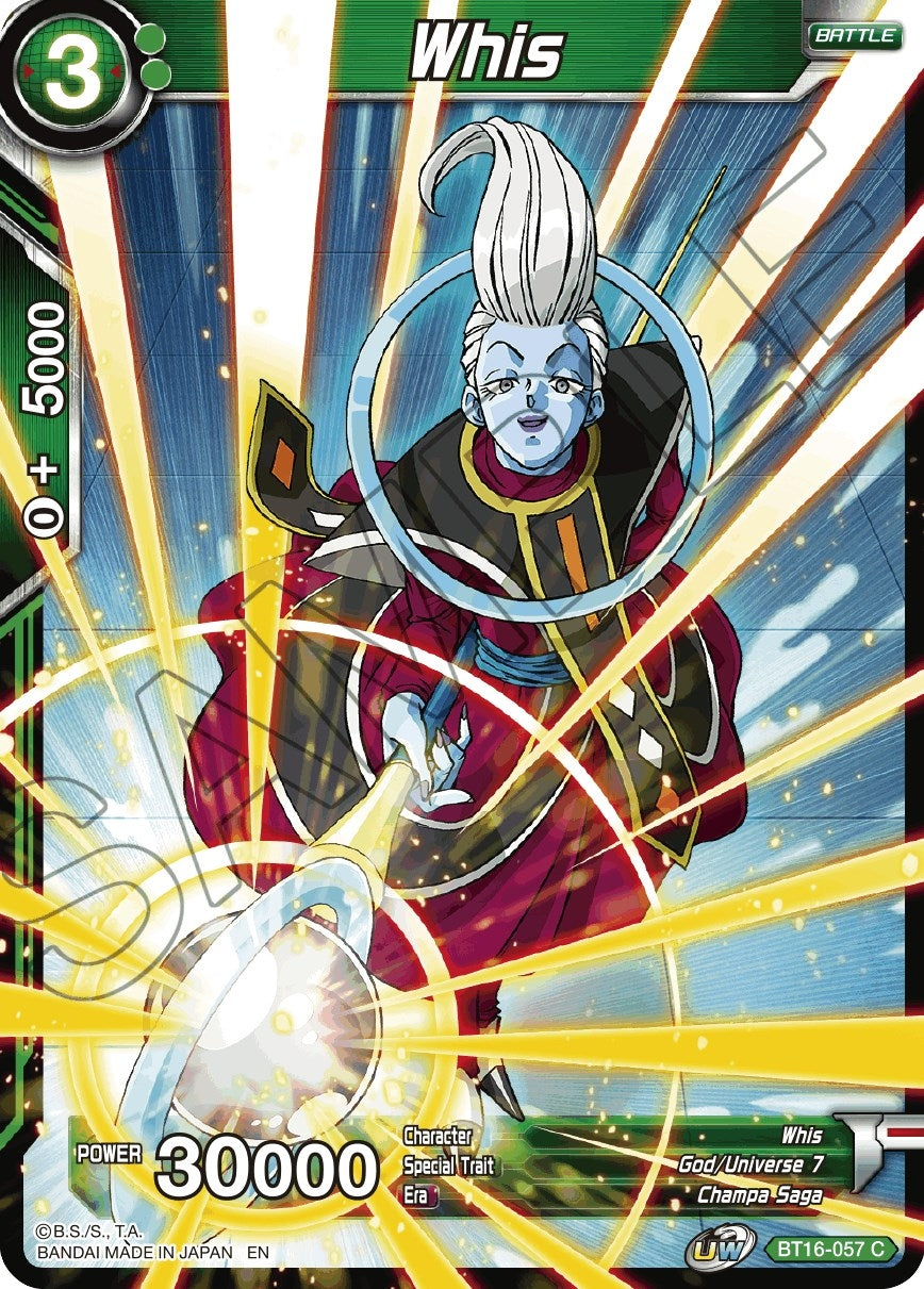 Image for Whis (Realm of the Gods) (BT16-057) - Dragon Ball Super: Masters