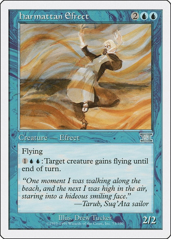 Image for Harmattan Efreet (Classic Sixth Edition) (73) - Magic: The Gathering