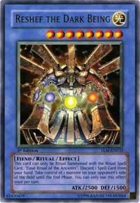 Image for Reshef the Dark Being (Dark Revelation Volume 3) (DR3-EN213) - YuGiOh