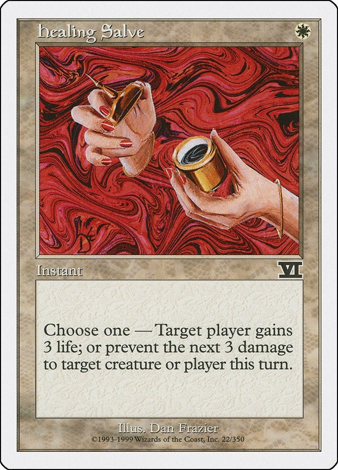 Image for Healing Salve (Classic Sixth Edition) (22) - Magic: The Gathering