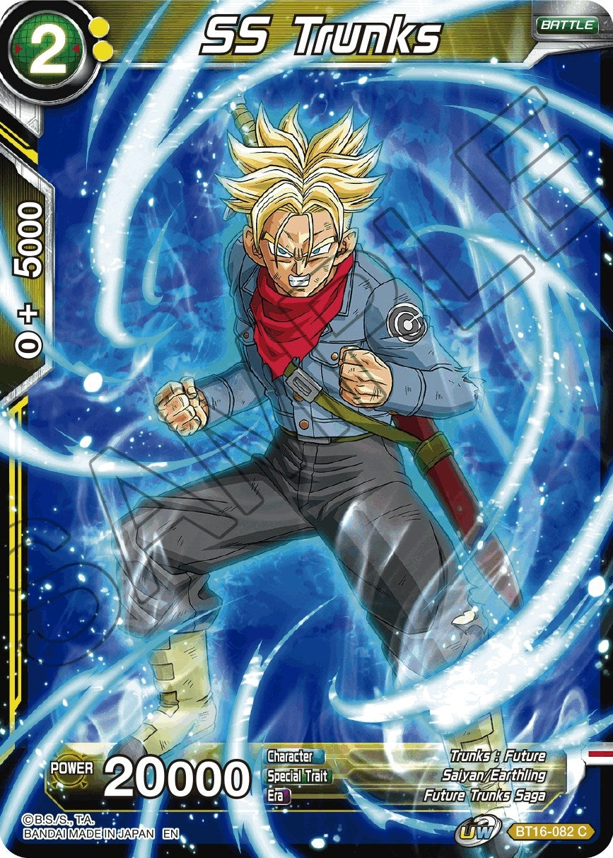 Image for SS Trunks (Realm of the Gods) (BT16-082) - Dragon Ball Super: Masters