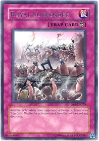 Image for Royal Surrender (Dark Revelation Volume 3) (DR3-EN239) - YuGiOh