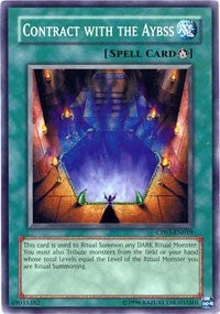 Image for Contract with the Abyss (Champion Pack 3) (CP03-EN019) - YuGiOh