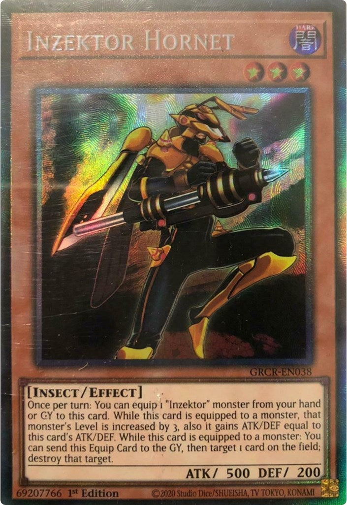 Image for Inzektor Hornet (CR) (The Grand Creators) (GRCR-EN038) - YuGiOh