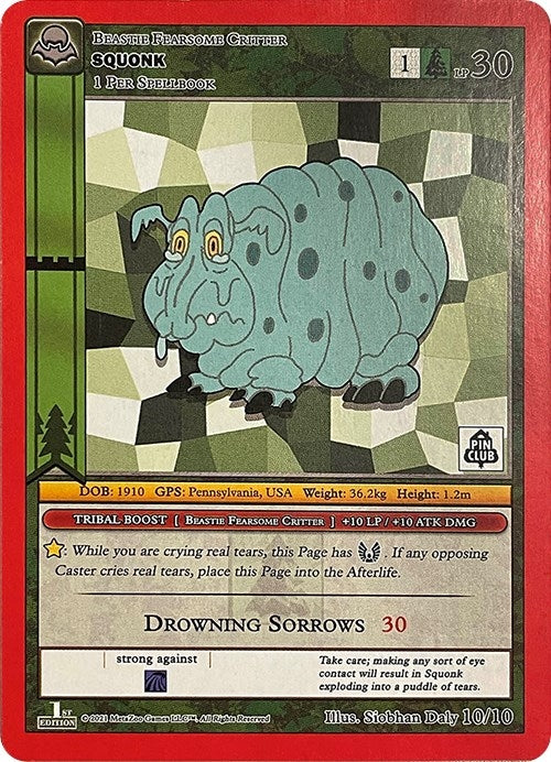 Image for Squonk (Pin Club Cryptid Nation Mystery Collection) (Miscellaneous Promos) (10/10) - MetaZoo