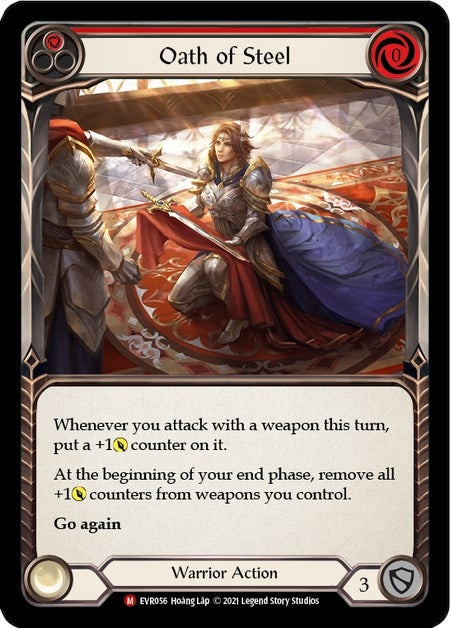 Image for Oath of Steel (Everfest) (EVR056) - Flesh and Blood TCG