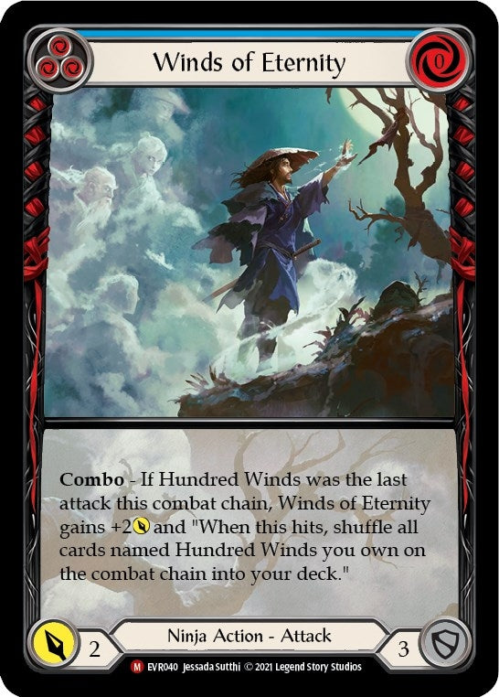 Image for Winds of Eternity (Extended Art) (Everfest) (EVR040) - Flesh and Blood TCG