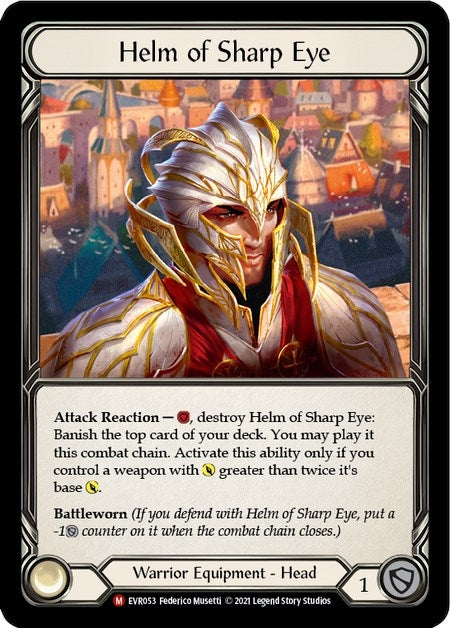 Image for Helm of Sharp Eye (Everfest) (EVR053) - Flesh and Blood TCG