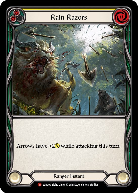 Image for Rain Razors (Everfest) (EVR090) - Flesh and Blood TCG